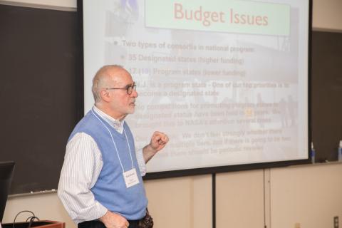 Haim Baruh presents NJSGC budget