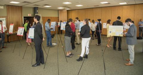 NJSGC Poster Session room at a glance photo